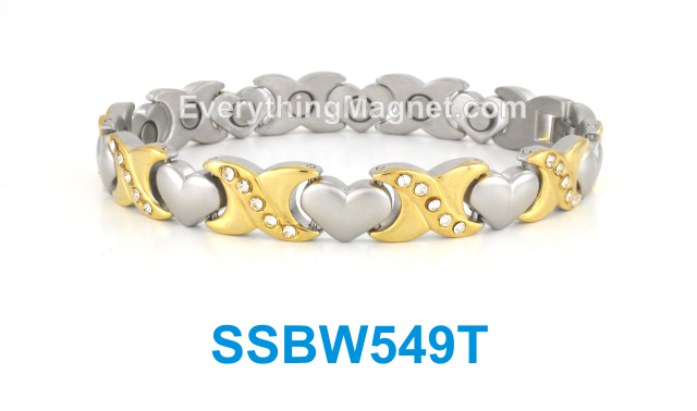 Magnetic Stainless Steel Bracelet - SSBW549T