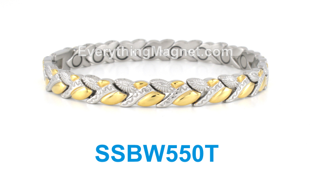 Magnetic Stainless Steel Bracelet - SSBW550T