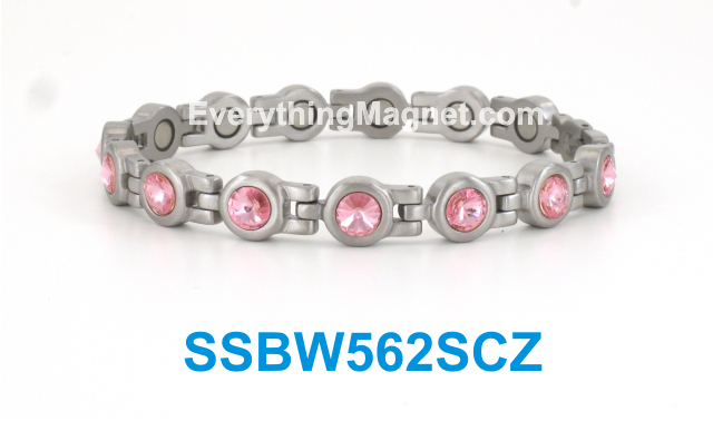 Magnetic Stainless Steel Bracelet - SSBW562SCZ