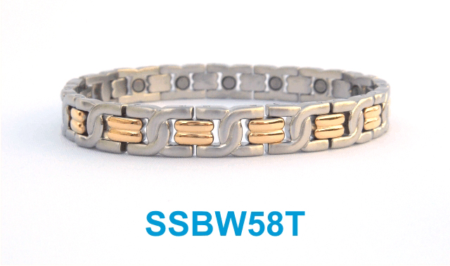 Magnetic Stainless Steel Bracelet - SSBW58T