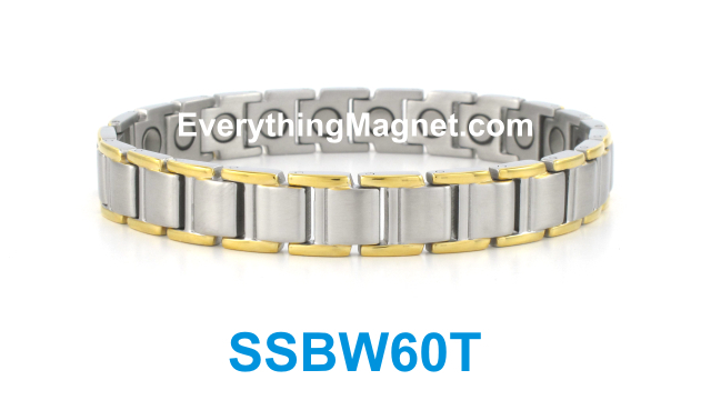 Magnetic Stainless Steel Bracelet - SSBW60T
