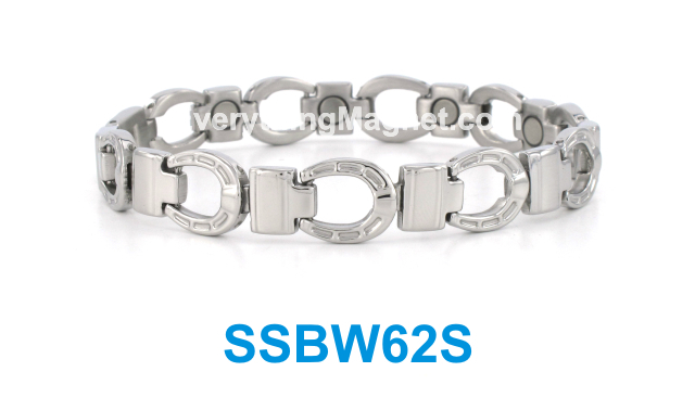 Magnetic Stainless Steel Bracelet - SSBW62S