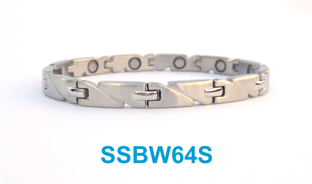 Magnetic Stainless Steel Bracelet - SSBW64S