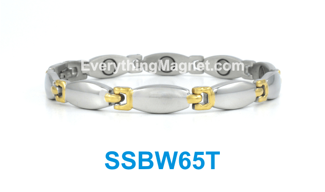 Magnetic Stainless Steel Bracelet - SSBW65T