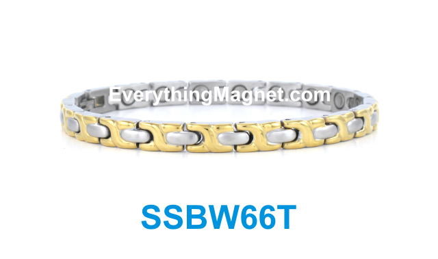 Magnetic Stainless Steel Bracelet - SSBW66T