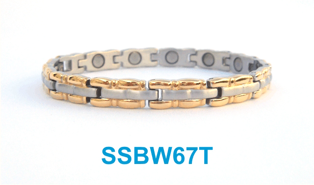 Magnetic Stainless Steel Bracelet - SSBW67T