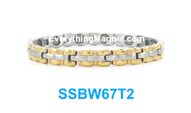 Magnetic Stainless Steel Bracelet - SSBW67T2