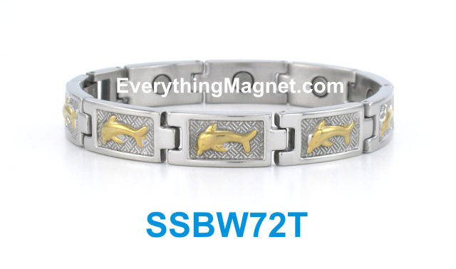 Magnetic Stainless Steel Bracelet - SSBW72T