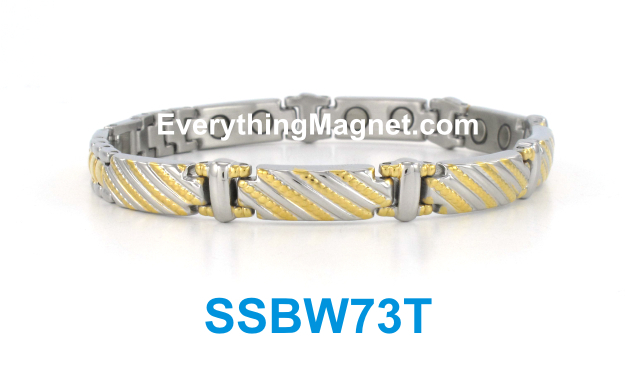 Magnetic Stainless Steel Bracelet - SSBW73T