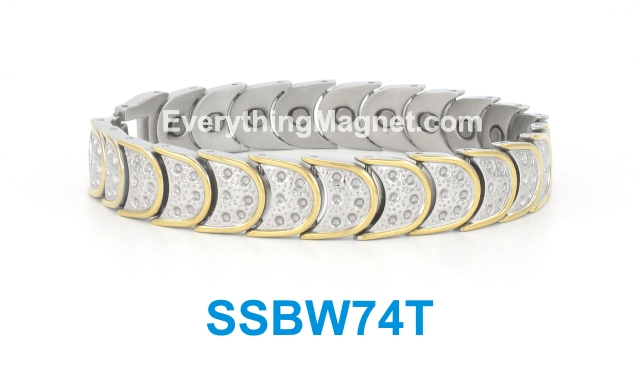 Magnetic Stainless Steel Bracelet - SSBW74T