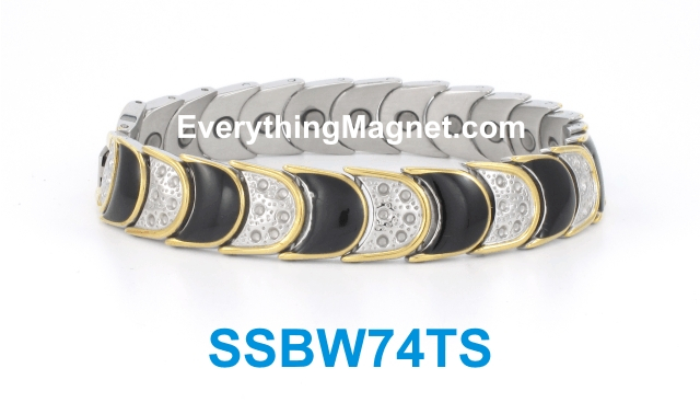 Magnetic Stainless Steel Bracelet - SSBW74TS