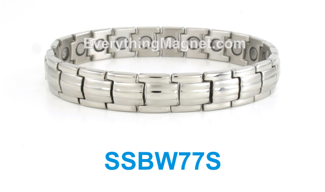 Magnetic Stainless Steel Bracelet - SSBW77S