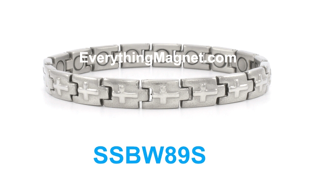 Magnetic Stainless Steel Bracelet - SSBW89S