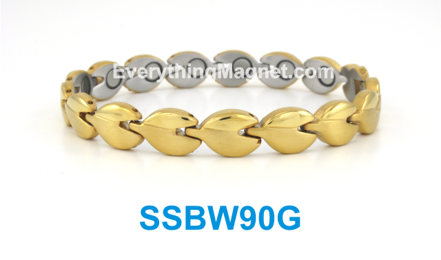 Magnetic Stainless Steel Bracelet - SSBW90G.jpg