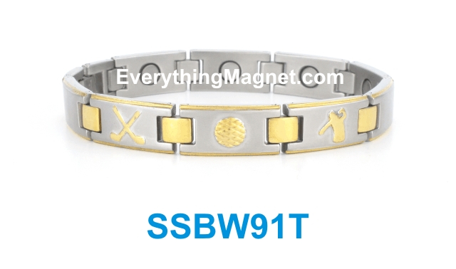 Magnetic Stainless Steel Bracelet - SSBW91T