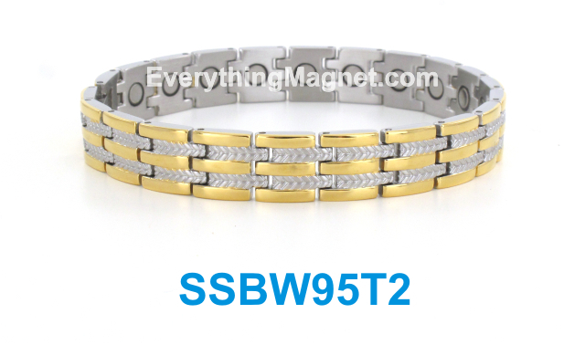 Magnetic Stainless Steel Bracelet - SSBW95T2