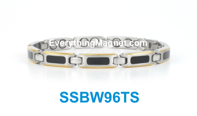 Magnetic Stainless Steel Bracelet - SSBW96TS