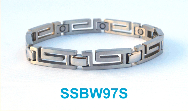 Magnetic Stainless Steel Bracelet - SSBW97S