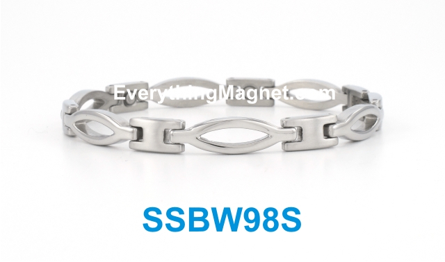 Magnetic Stainless Steel Bracelet - SSBW98S