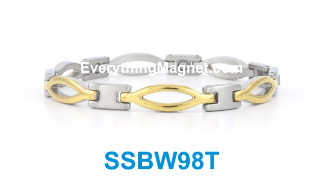 Magnetic Stainless Steel Bracelet - SSBW98T