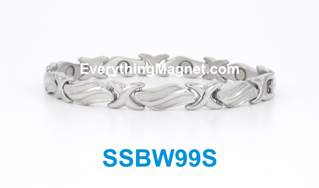 Magnetic Stainless Steel Bracelet - SSBW99S