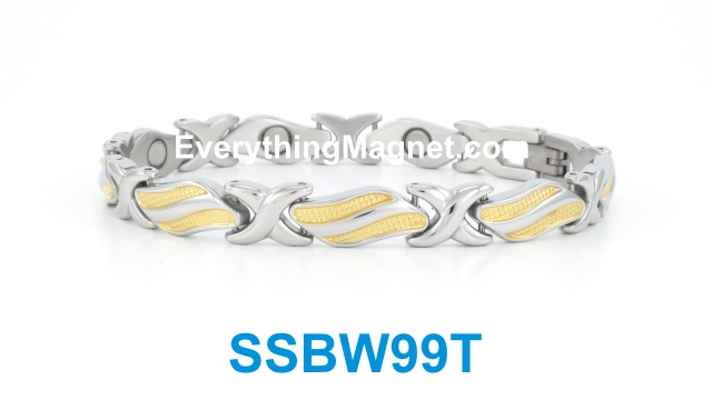 Magnetic Stainless Steel Bracelet - SSBW99T