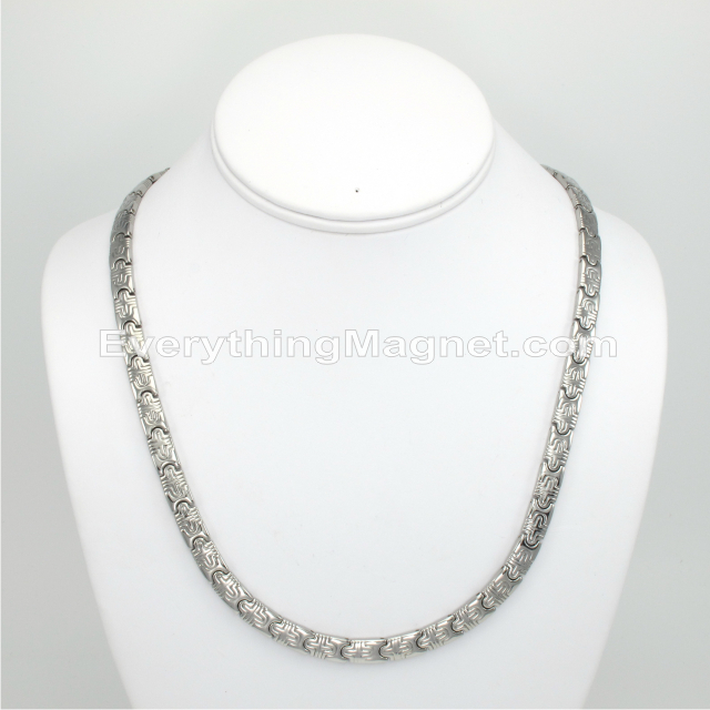 Magnetic Stainless Steel Necklace – SSNW134S