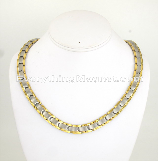 Magnetic Stainless Steel Necklace - SSNM23T