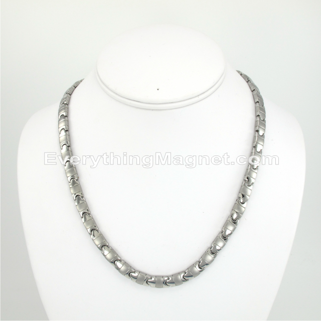 Magnetic Stainless Steel Necklace – SSNW118S