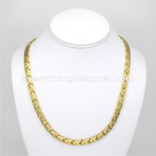 Magnetic Stainless Steel Necklace - SSNW134G