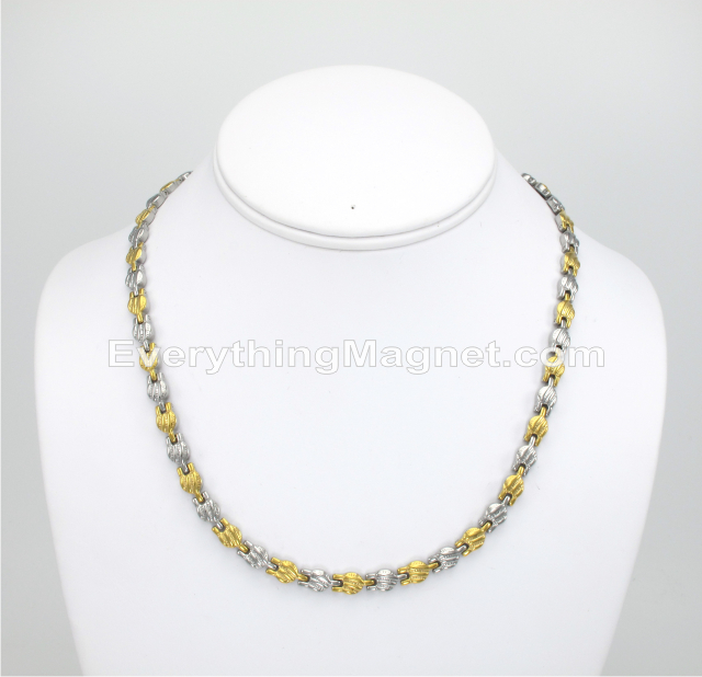 Magnetic Stainless Steel Necklace – SSNW30T