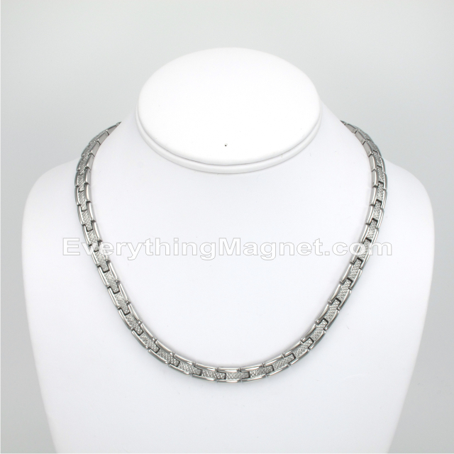 Magnetic Stainless Steel Necklace – SSNW33S