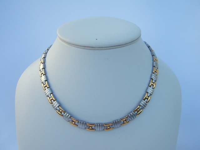 Magnetic Stainless Steel Necklace(18 3/8 inch) - SSNW42T