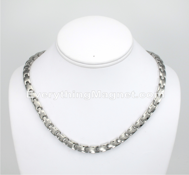 Magnetic Stainless Steel Necklace – SSNW45S