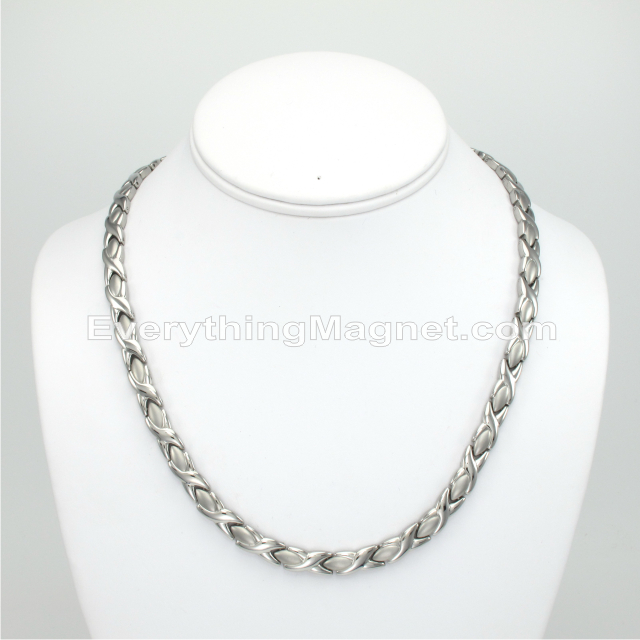 Magnetic Stainless Steel Necklace – SSNW49S