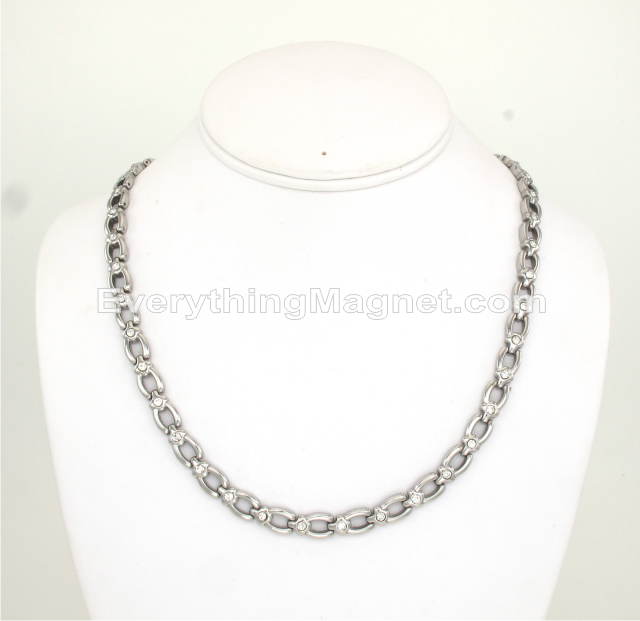 Magnetic Stainless Steel Necklace – SSNW563SCZ