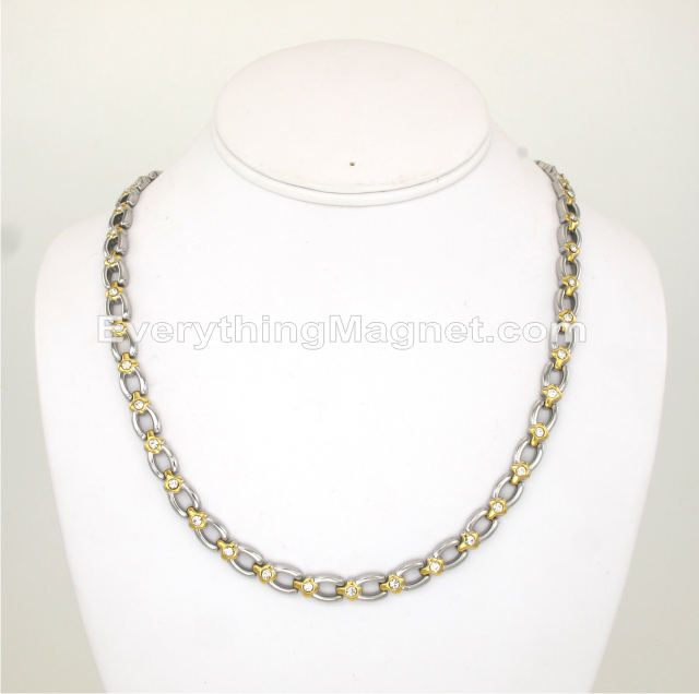 Magnetic Stainless Steel Necklace (19 inch) – SSNW563TCZ