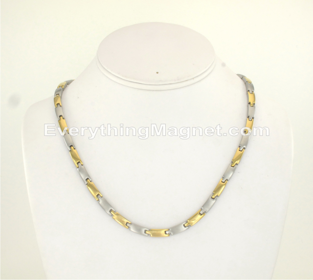 Magnetic Stainless Steel Necklace - SSNW63T