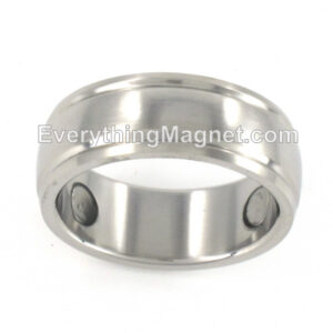 Magnetic Stainless Steel Ring (Size 8-12) – SSR10S