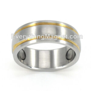Magnetic Stainless Steel Ring (Size 8-12) – SSR10T