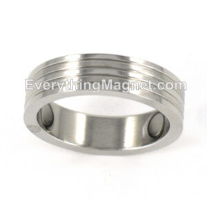 Magnetic Stainless Steel Ring (Size 8-14) – SSR11S
