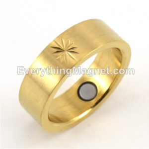 Magnetic Stainless Steel Ring (Size 6-12) – SSR15G