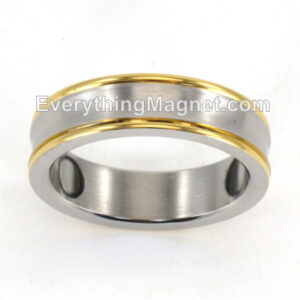 Magnetic Stainless Steel Ring (Size 6-12) – SSR18T
