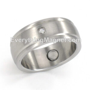 Magnetic Stainless Steel Ring (Size 8-12) – SSR8S