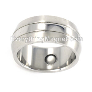 Magnetic Stainless Steel Ring (Size 8-15) – SSR9S