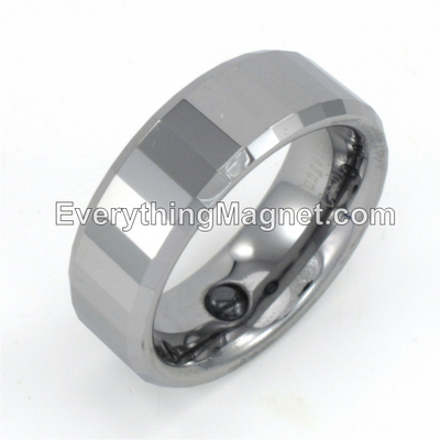 Magnetic Tungsten Carbide Ring ( Size 8-11) - TCR3
