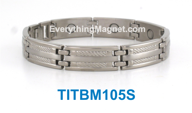Titanium Magnetic Bracelet - TITBM105S