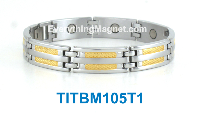 Titanium Magnetic Bracelet - TITBM105T1