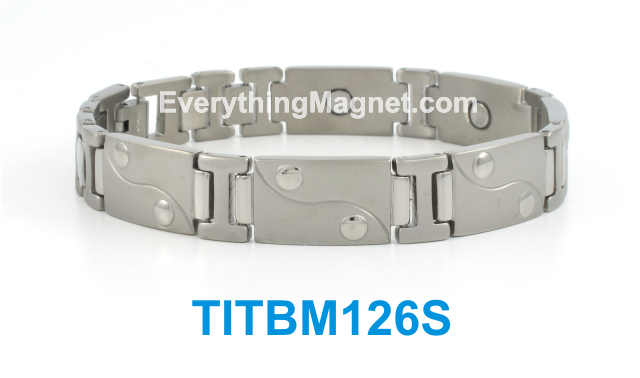Titanium Magnetic Bracelet - TITBM126S