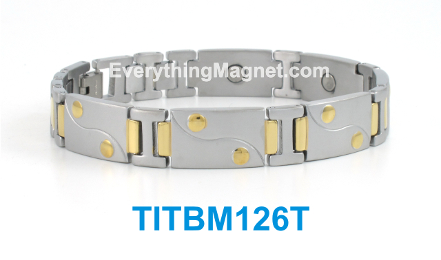 Titanium Magnetic Bracelet - TITBM126T